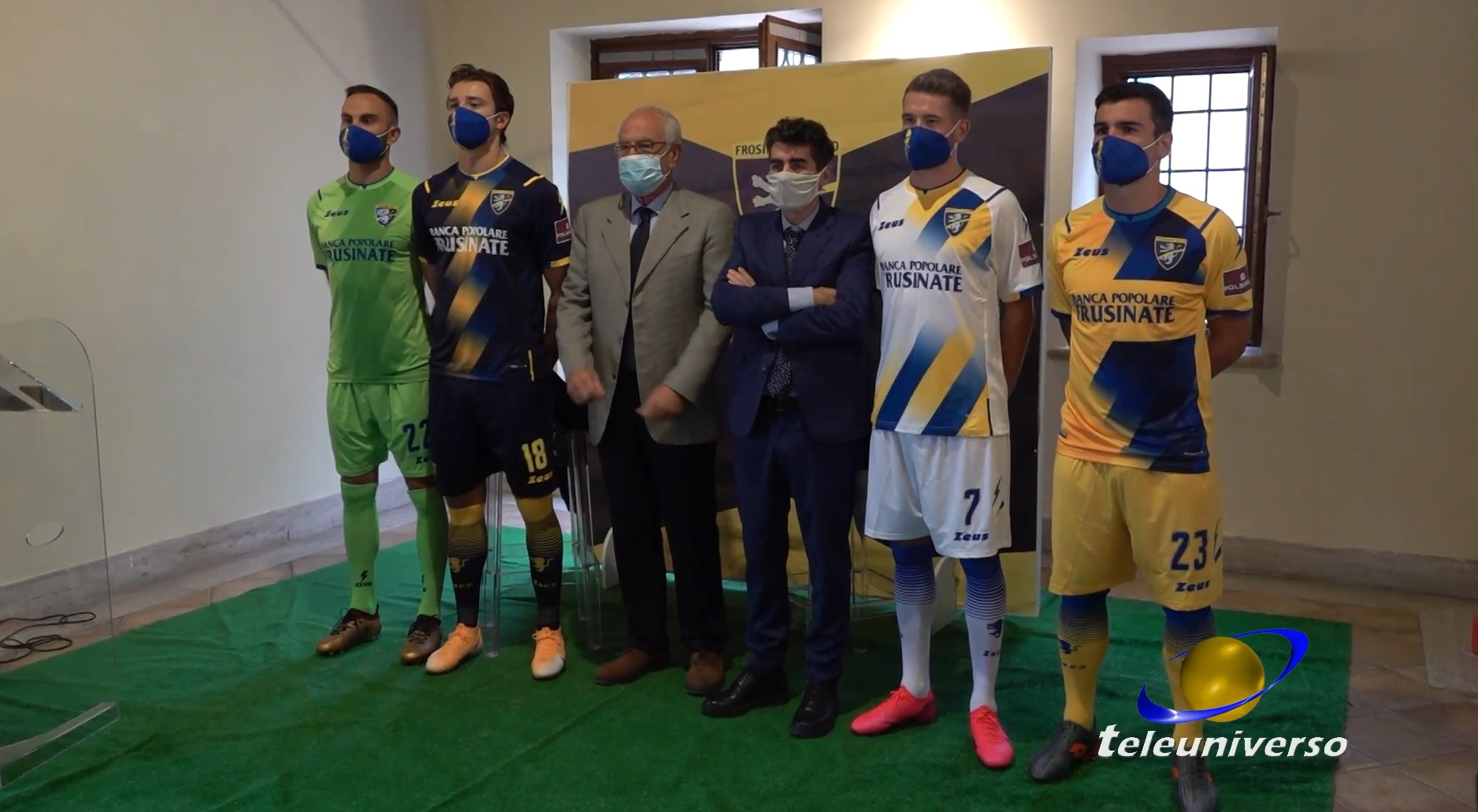 Frosinone Presentazione Nuove Maglie Teleuniverso