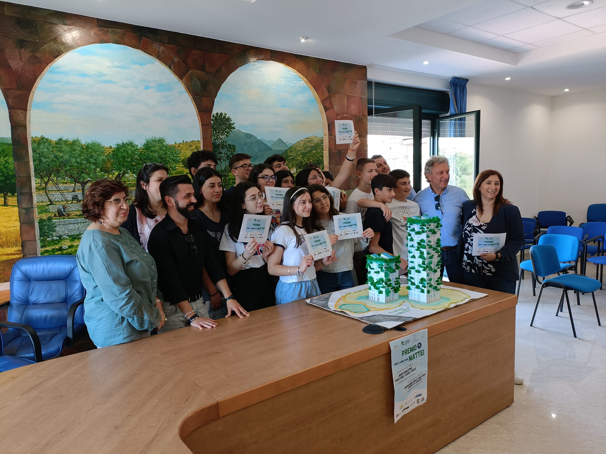 Coreno Ausonio Premio Pino E Amilcare Mattei Con Il Bosco Verticale