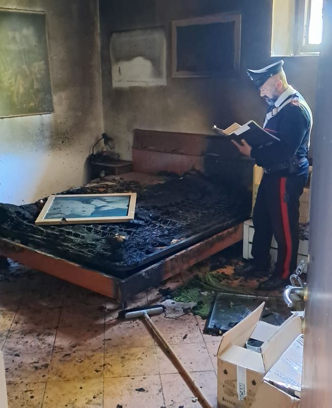 Aprilia - Incendia La Casa Della Ex Moglie, Arrestato - Teleuniverso